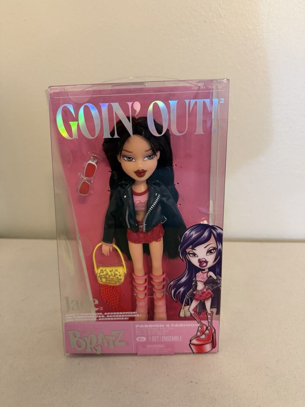 2024 MGA Entertainment Bratz Goin Out Jade “Kool Kat” Doll Passion 4 Fashion NEW